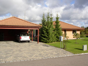 Hus set fra S.